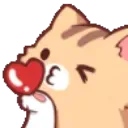 Emoji Neko_Kisses