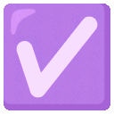 Emoji check