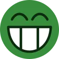 Emoji DTP_SourireVert