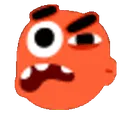 Emoji face_orange_raised_eye_brow