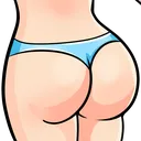 Emoji paradislargebutt1