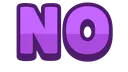 Emoji purple_no