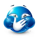 Emoji blueemoji