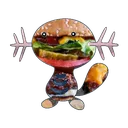 Emoji wooperburger