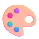 Emoji artist_palette_3d