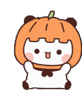 Emoji 8782pandapumpkin