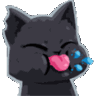 Emoji raspberrycat1