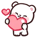 Emoji 54972milkheart