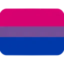 Emoji bisexualpridefla