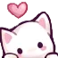 Emoji kittenlove