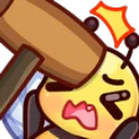 Emoji bee_bonk