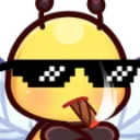 Emoji bee_cool