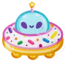 Emoji doughnutalienspa
