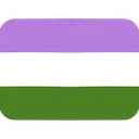 Emoji genderqueerpride