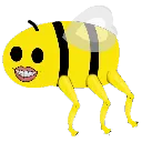 Emoji cursed_bee2