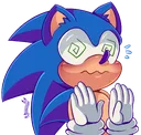 Emoji sonic_embarassing