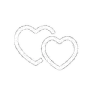Emoji hearts