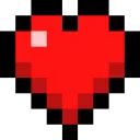 Emoji Coeur_de_Minecraft