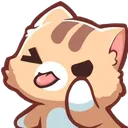 Emoji nekocat_tongue