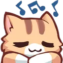 Emoji nekocat_music