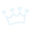 Emoji BAW_Gif_BlancWhiteCouronne_Crown