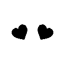 Emoji BAW_Gif_Noir_Black_Coeur_Love