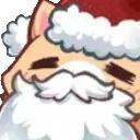 Emoji neko_santa