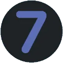Emoji icon_number_7