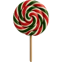 Emoji christmaslollipop