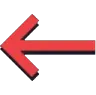 Emoji arrowRed