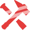 Emoji 2638shinyredstaff