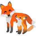 Emoji fox_love