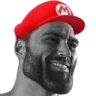 Emoji MarioChad