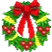 Emoji christmas_wreath