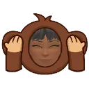Emoji hearno_evil