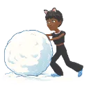 Emoji Rolling_Snowball