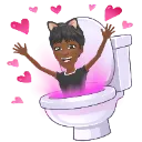 Emoji heart_toilet