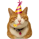 Emoji CatBirthday