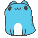 Emoji blue_cat_jump