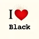 Emoji iloveblack