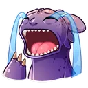 Emoji N_DragonCrying_Beurk