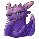 Emoji N_DragonThink_Beurk