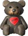 Emoji TeddyBearBrown