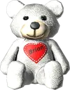 Emoji TeddyBearWhite