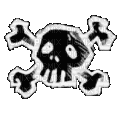 Emoji 75702flashingskull