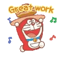 Emoji greatworkdoraemonyk
