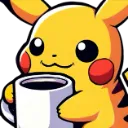 Emoji coffeepikachu