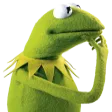 Emoji KermitThink