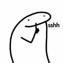 Emoji shhh