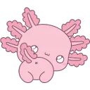 Emoji 13233pinkaxolotl